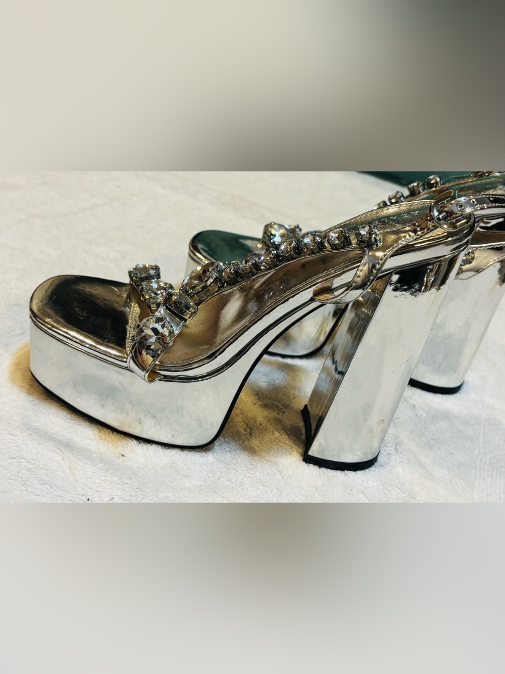 Brand New Glam Heels By AZALEA WANG - Size 6 - Heel Height 6 Inches - box 12